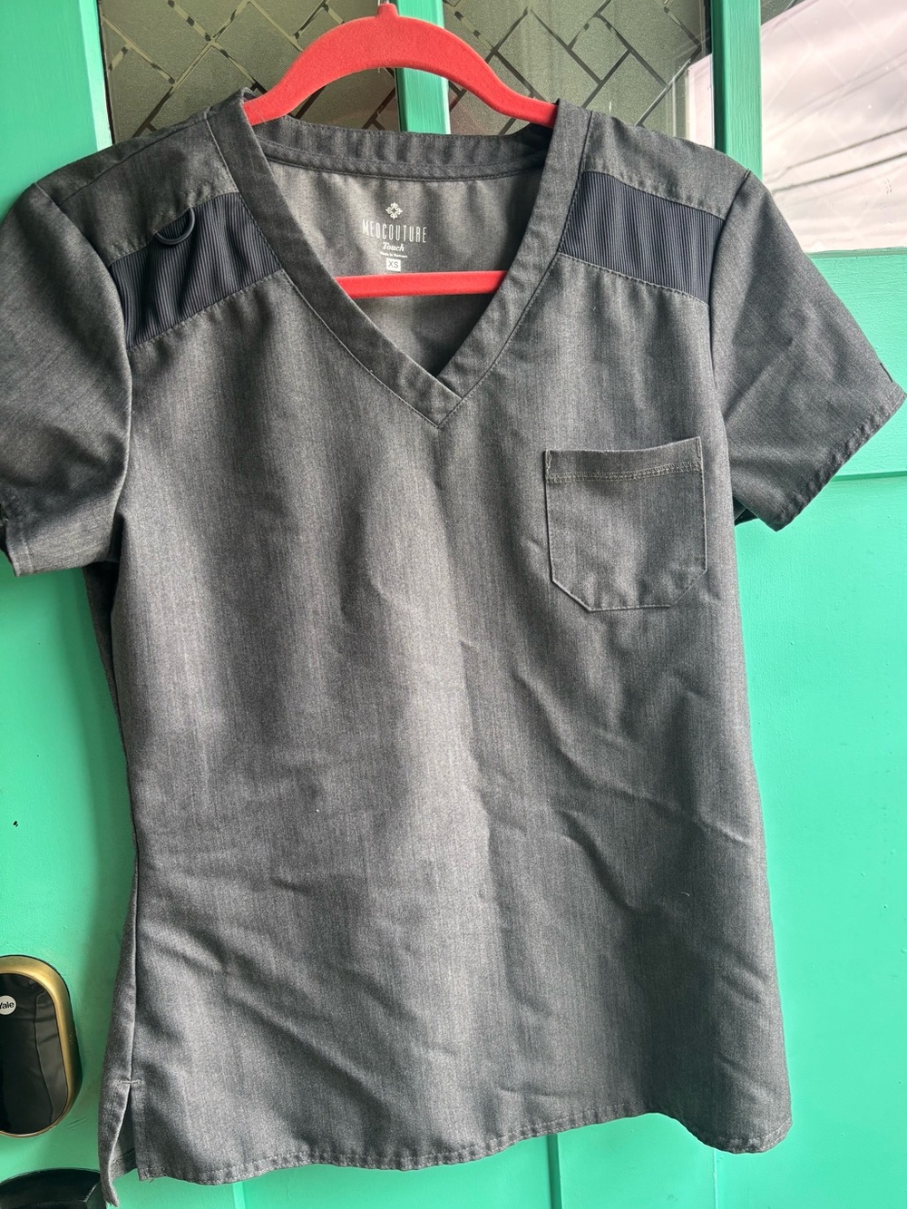 Med Couture V-Neck Scrub Top